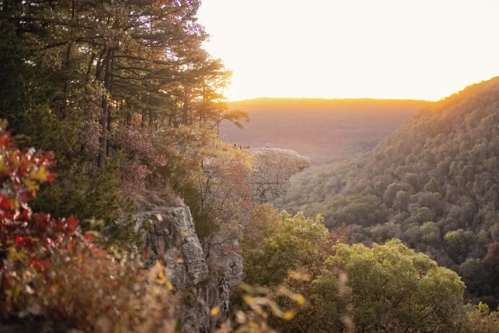 Hawksbill Crag in Newton County, Arkansas